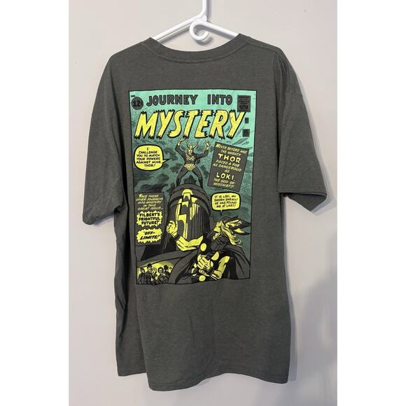 Marvel Men's Loki Short Sleeve T-Shirt Journey Into Green Size 2XL Rare Shirt. - Picture 4 of 6
